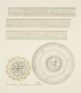 Details van Mazer Bowl en Tazza door Joseph Manning