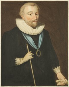 Portret in het Raadhuis van Richard Weston, Graaf van Portland door Joseph Manning