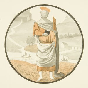 Glas-in-lood in St Mark