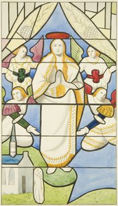 Glas-in-lood in St Mark