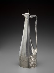 Wijndecanteer, ca. 1901 door Joseph Maria Olbrich