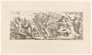 Terugkeer van de wijnoogst door Joseph Marie Vien (I)