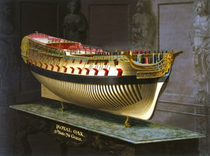 HMS Royal Oak, 1773-75 door Joseph Marshall