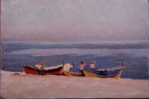 De vissers door Joseph Milner Kite