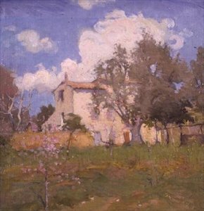 De tuin door Joseph Milner Kite