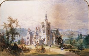 Een Schots baronale landhuis