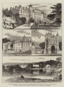 Eastwell Park, Landgoed van de Hertog en Hertogin van Edinburgh door Joseph Nash