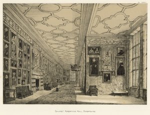 Galerij, Hardwicke Hall, Derbyshire