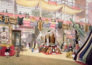 Grote tentoonstelling, 1851: Bontstand, voor Dickinson Brothers