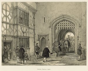 Hever Castle, Kent door Joseph Nash