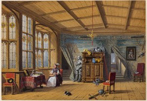 Kamer die leidt naar de kapel, Knowle, Kent