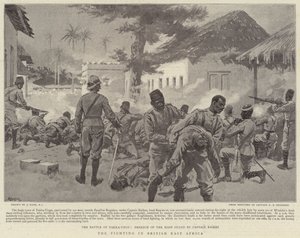 De Gevechten in Brits Oost-Afrika