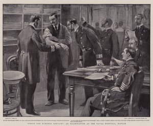 Ongeschikt voor verdere dienst, een onderzoek in het marinehospitaal, Haslar door Joseph Nash