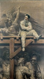 François Rude Werkend aan de Arc de Triomphe, 1893 door Joseph Noel Sylvestre