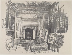 Slaapkamer, Stenton, 1912