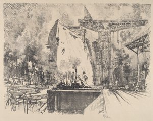 De Bismarck bouwen, Hamburg, 1914
