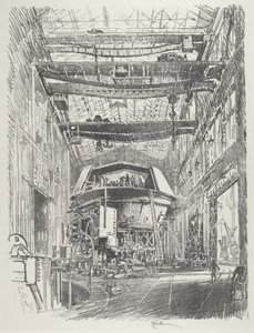Het bouwen van de grote toren, 1916