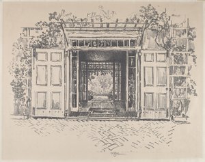 Deur, Wyck door Joseph Pennell