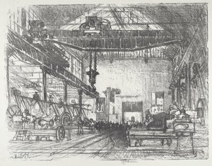 Grote schelpen schaven, 1916