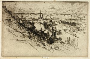 Rouen, vanaf Bon Secours