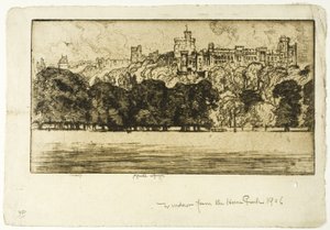 Koninklijk Windsor door Joseph Pennell