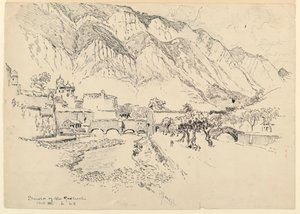 Bron van de Gordicchio door Joseph Pennell