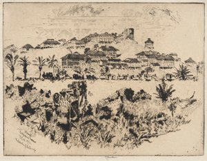 De Debacle van De Lesseps door Joseph Pennell