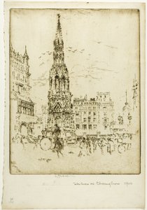 Het Elinor-kruis, voor Charing Cross-treinstation