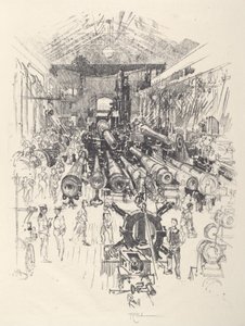 De Wapenfabriek door Joseph Pennell