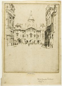 De Horse Guards door Joseph Pennell