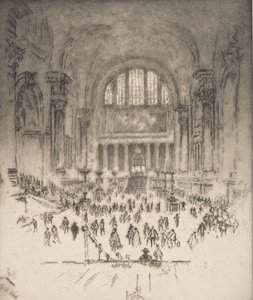 De Marmeren Hal, Pennsylvania Station, New York, 1919
