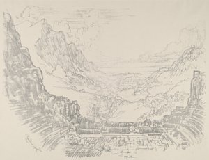 Het Theater, Segesta door Joseph Pennell