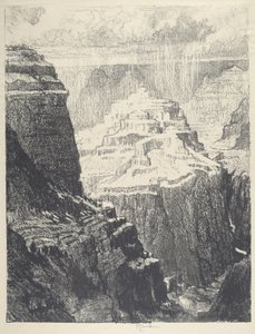 De Ommuurde Stad door Joseph Pennell
