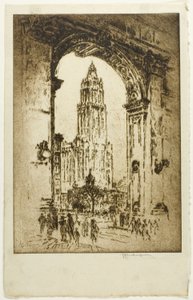 De Woolworth door de Boog