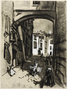 Toledo, straat van de boog