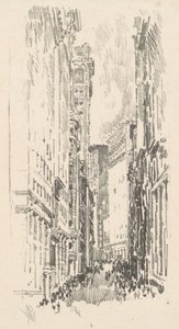 William Street door Joseph Pennell