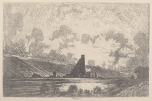 Werk Kastelen, Wilkesbarre, 1910 door Joseph Pennell