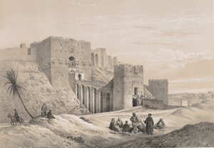 Château d’Alep, 1843 door Joseph Philibert Girault De Prangey