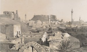 Aleppo, 1843 door Joseph Philibert Girault De Prangey
