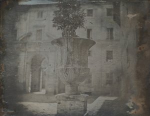 Vaas, Santa Cecilia in Trastevere, Rome, 1842 door Joseph Philibert Girault De Prangey