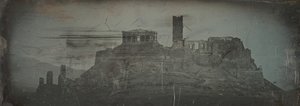 Westelijke Toegang tot de Akropolis, Athene, 1842