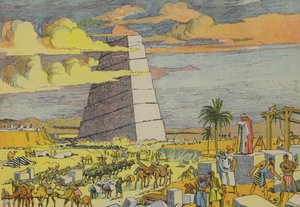De Toren van Babel door Joseph Porphyre Pinchon