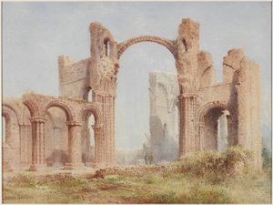 Ruïnes van Lindisfarne Priory