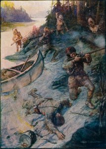 Niemand was veilig, geen leven was veilig, 1908, ca. 1920 door Joseph Ratcliffe Skelton