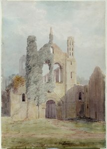 Kirkstall Abbey vanaf de westkant