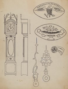 Klok door Joseph Rothenberg
