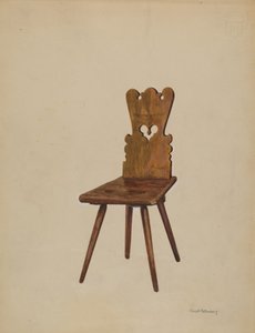 Zijstoel door Joseph Rothenberg