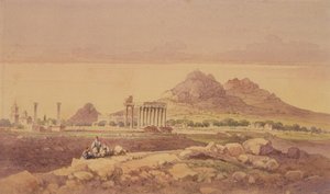 De tempel van Olympische Zeus, Athene