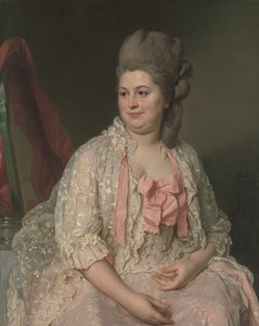Madame de Saint-Morys Eléonore Elisabeth Angélique de Beauterne door Joseph Siffred Duplessis
