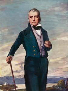 Sir Walter Scott door Joseph Simpson